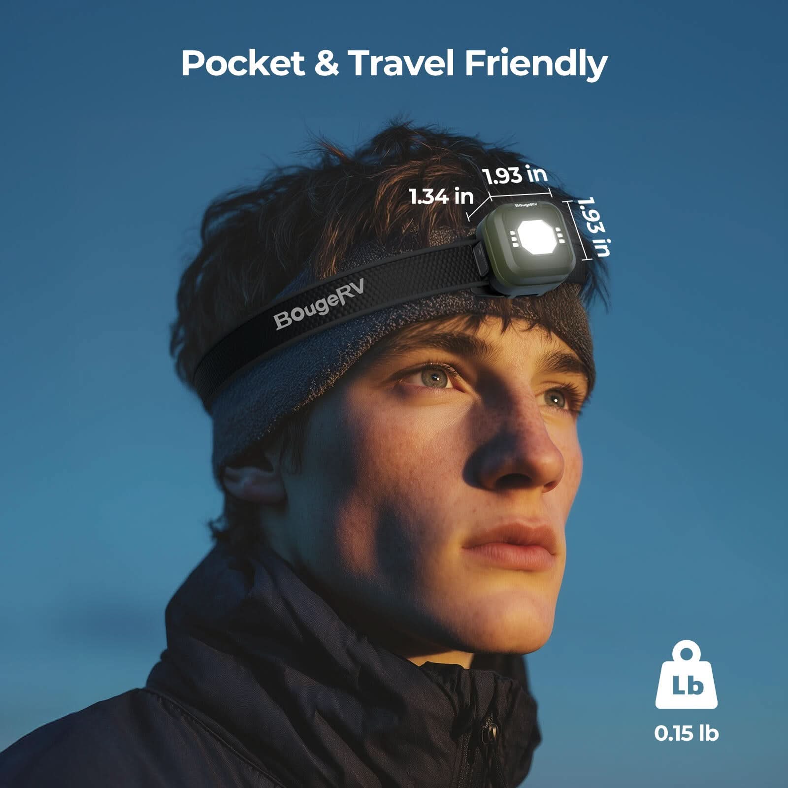 BougeRV AL05 Multifunctional Area Light Rechargeable Outdoor Headlamp - Image 5