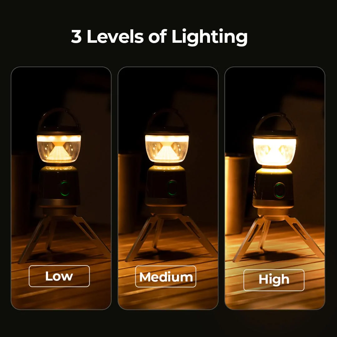 BougeRV AL07 Rechargeable Camping Light Ambient Lantern - Image 6