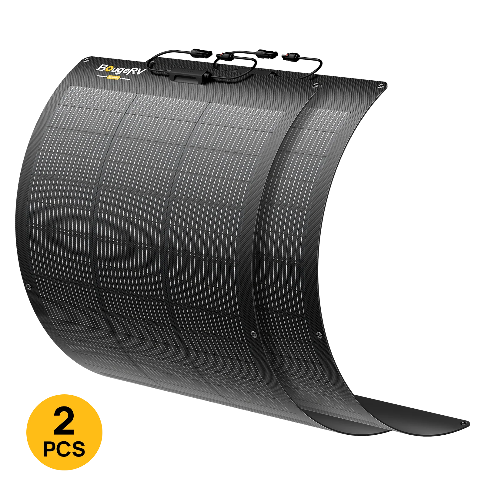 BougeRV Arch Pro 100W N-Type TOPCon Flexible Solar Panel (12V/24V Compatible) - Image 2