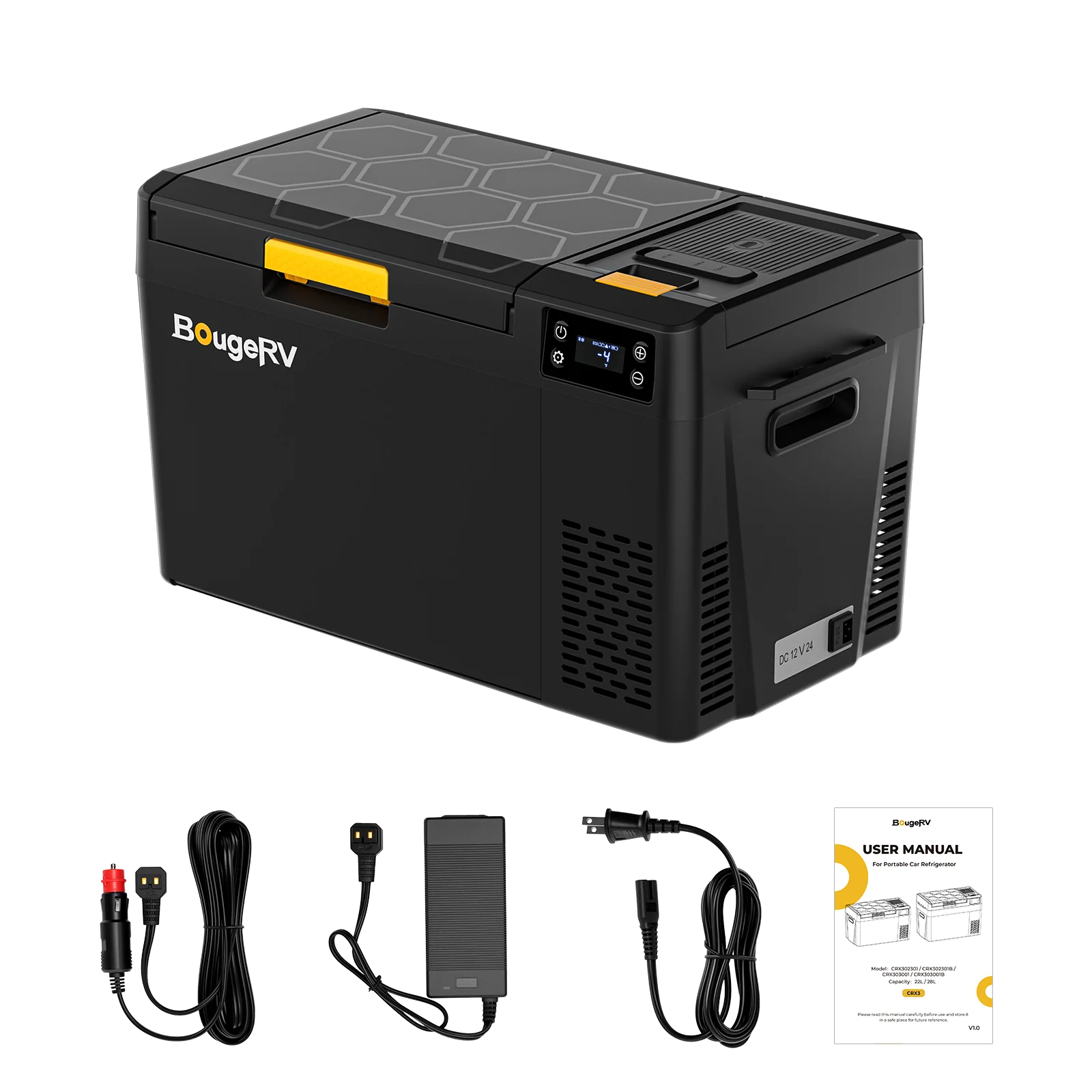 BougeRV CRX3 20L Portable Car Fridge Freezer - Image 5
