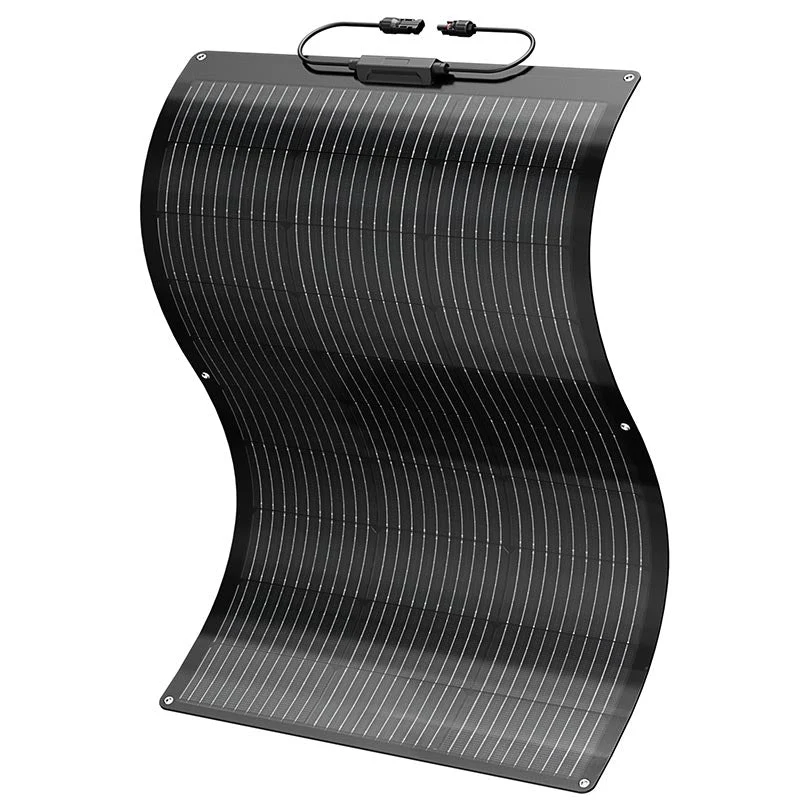 BougeRV Arch 100 Watt Fiberglass Flexible Curved Solar Panel - Image 4