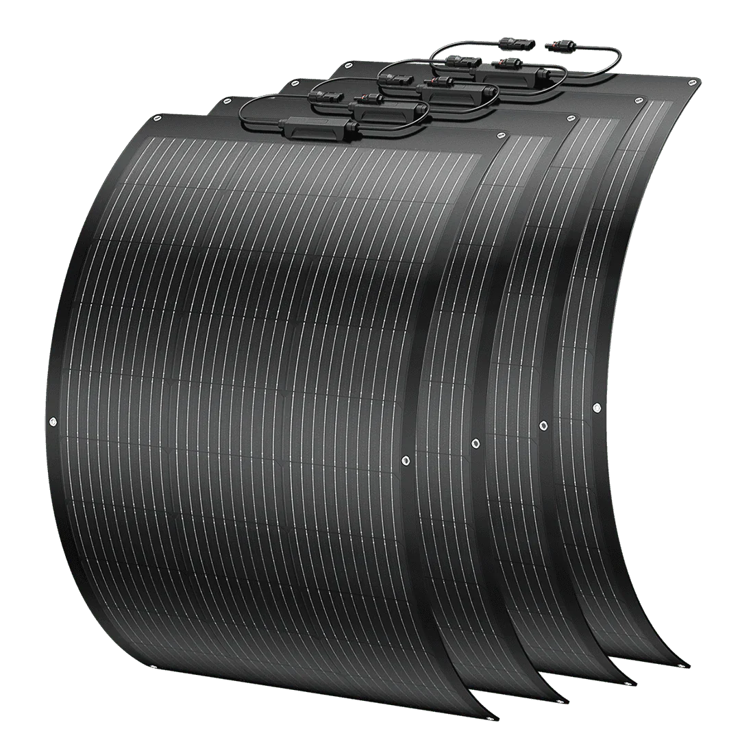 BougeRV Arch 100 Watt Fiberglass Flexible Curved Solar Panel - Image 7