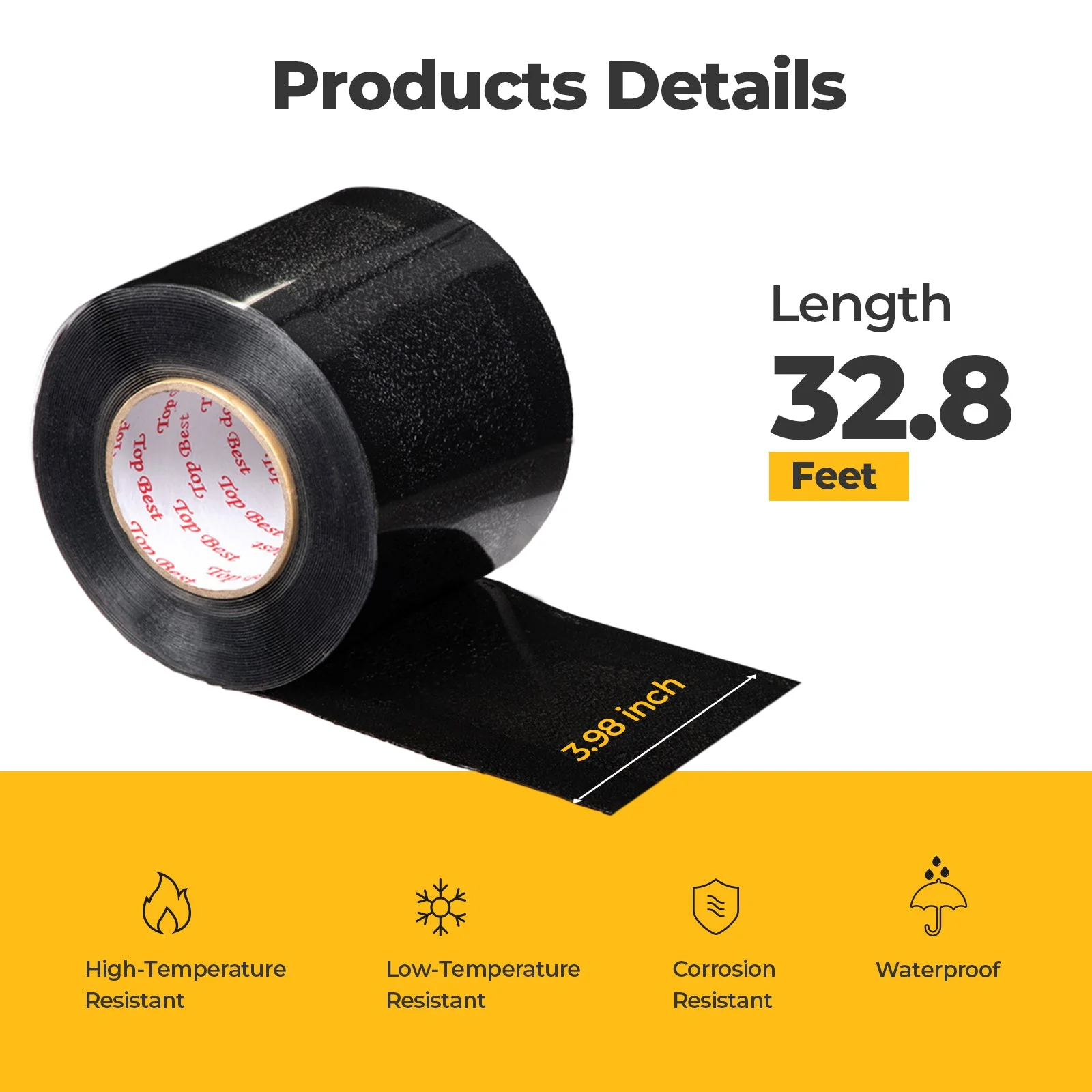 BougeRV Flexible Solar Panel Waterproof Butyl Rubber Tape - Image 3
