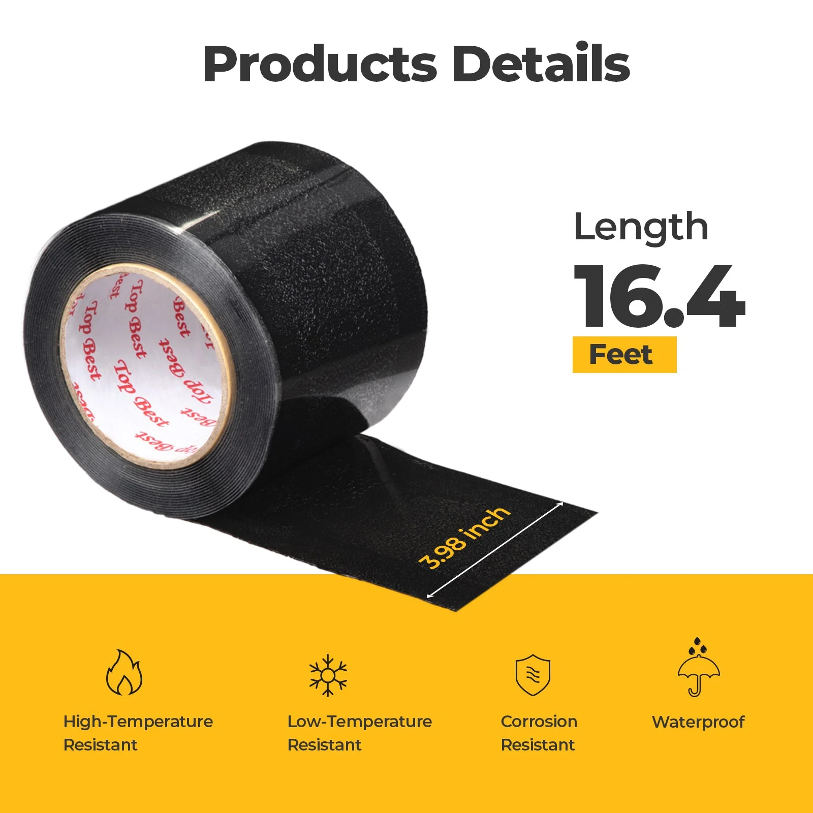 BougeRV Flexible Solar Panel Waterproof Butyl Rubber Tape - Image 4