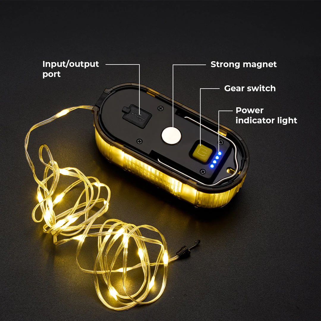 Outdoor Camping Lantern Atmosphere String Lights - Image 8