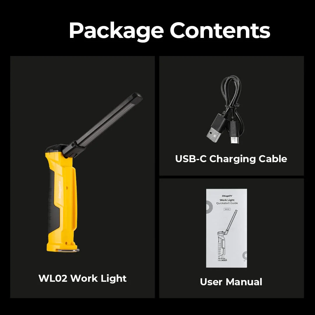 BougeRV WL02 Waterproof Work Light for Outdoor&Garage - Image 10